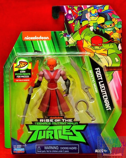 2018 Rise of the TMNT Foot Lieutenant Mystic Monk Figure