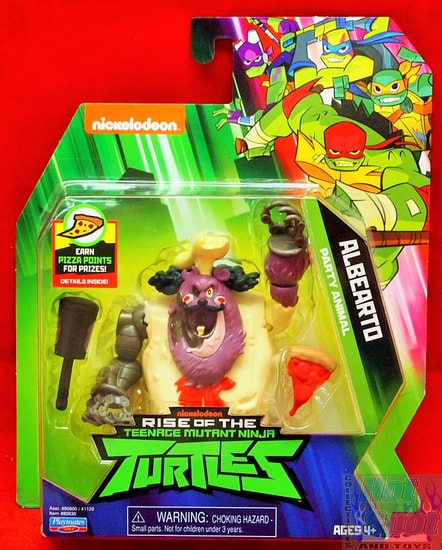 2018 Rise of the TMNT Albearto Party Animal Figure