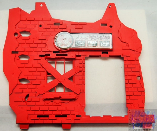 2012 Sewer Layer Playset Red Wall Part