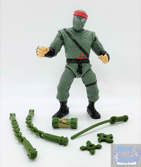 1992 Movie Star Foot Soldier Weapons and Accessories