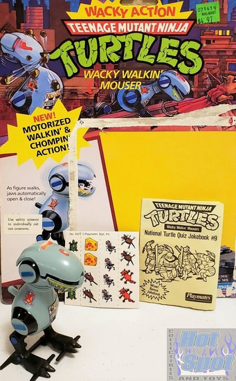 1989 Wacky Walkin Mousers Weapons and Accessories