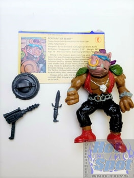 1988 Bebop Figure Weapons & Accessories