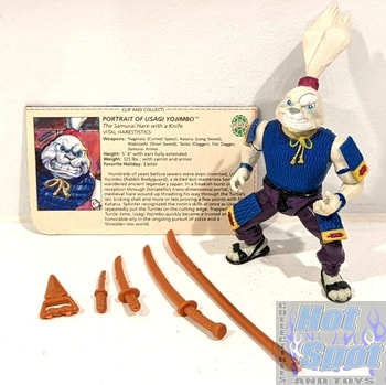 1989 Usagi Yojimbo Weapons & Accessories