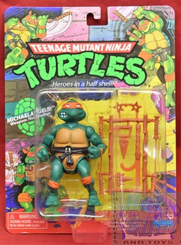 Walmart Exclusive Classic Michaelangelo Figure