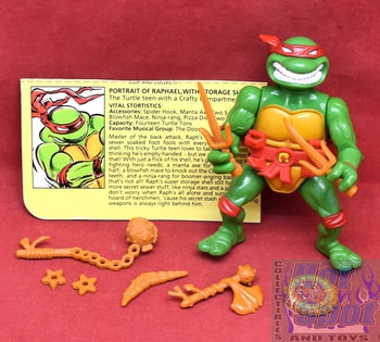 1991 Storage Shell Raphael Figure