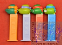 2005 TMNT Pez Dispenser Lot of 4 - Loose