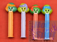 2005 TMNT Pez Dispenser Lot of 4 - Loose