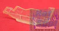 1991 Krang Android Body 11" Figure Stomach Door Window Part