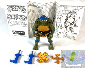 1992 Mutations Mutatin' Leonardo Figure Parts & Accessories