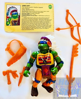 1992 Wacky Wild West Chief Leo Weapons & Accessories