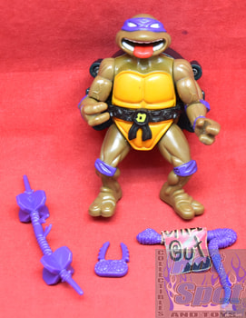 1991 Talkin Turtles Donatello Weapons & Accessories