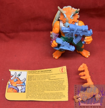 1990 Triceraton Figure