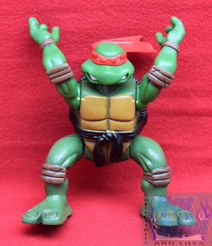 2004 Ninja Action "Flip Up" Raphael Figure