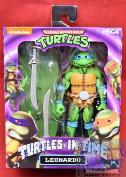 Turtles In Time Leonardo Figure