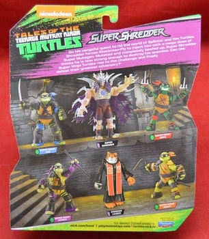 Super Shredder Crimson Leader Figure Tales of the Turtles