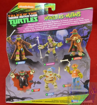 Werewolf Mikey Figure Tales of the Turtles