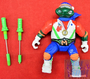 1992 Skiing Mike Action Figure w/ Accessories