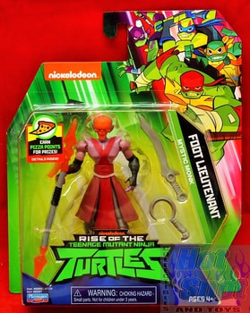 2018 Rise of the TMNT Foot Lieutenant Mystic Monk Figure