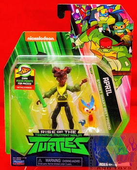 Rise of the TMNT April Street Smart Best Friend Action Figure