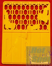 2012 Sewer Layer Yellow Fence Playset Part