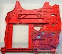 2012 Sewer Layer Playset Red Wall Part