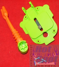 Turtles Tank Vehicle Parts Lot TMNT 1988