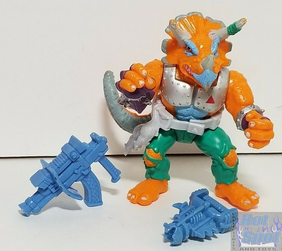 1990 Triceraton Figure Accessories and Weapons