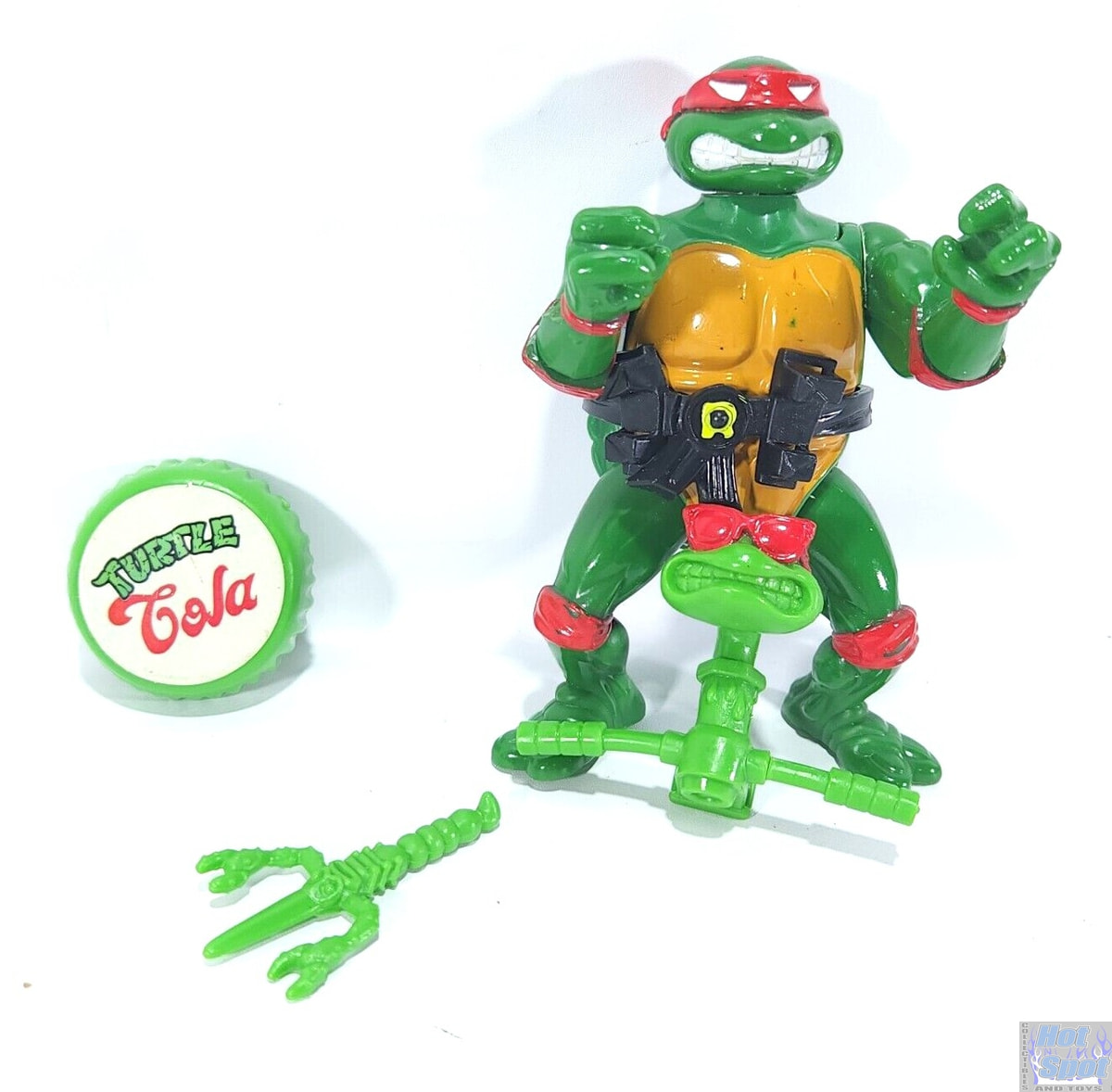 Teenage Mutant Ninja Turtles Head Droppin' Raph Sewer Spy Scope Playmates 