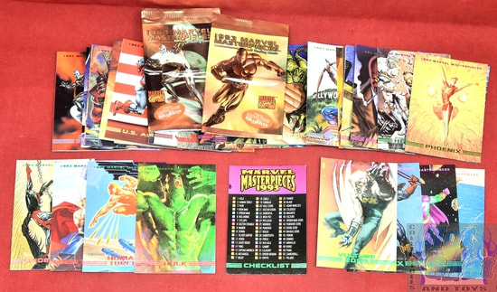 1993 Marvel Masterpieces Skybox 90 Cards