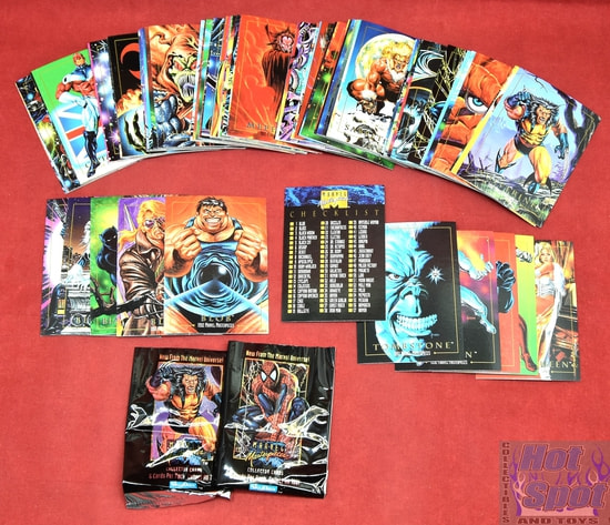 1992 Marvel Masterpieces Skybox 100 Cards