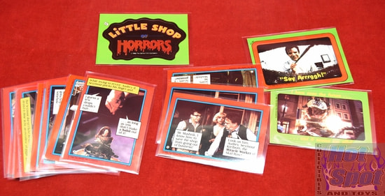 1986 Little Shop of Horrors Topps 44 Cards / Stickers