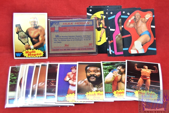 1985 WWF Pro Wrestling Stars Topps 66 Cards / 22 Stickers