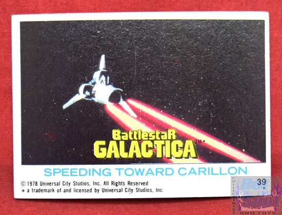 Hot Spot Collectibles and Toys - 1978 Battlestar Galactica Topps