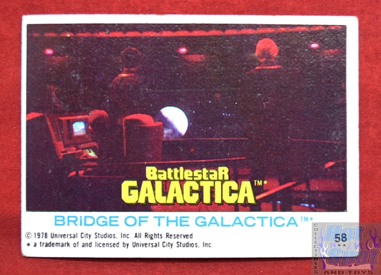 Hot Spot Collectibles and Toys - 1978 Battlestar Galactica Topps