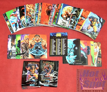 1992 Marvel Masterpieces Skybox 100 Cards