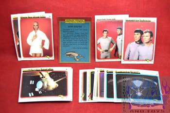 1979 Star Trek The Motion Picture Topps 88 Cards / 22 Stickers
