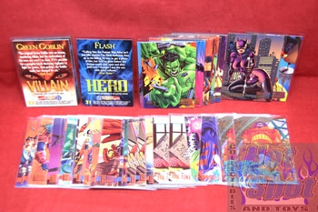 1995 DC vs Marvel Comics Fleer 100 Cards