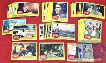 1977 Star Wars Series 3 Yellow Topps 66 Cards (#133-198)