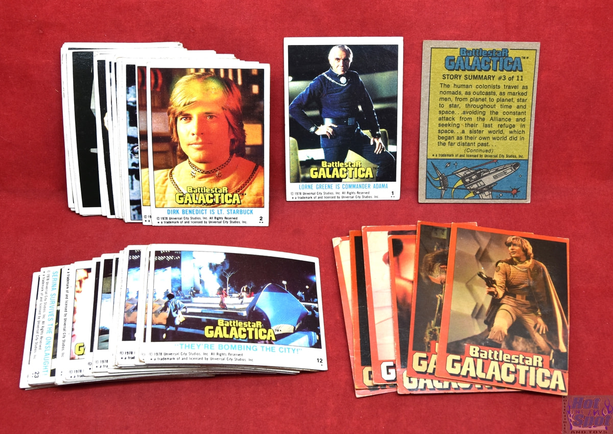 Hot Spot Collectibles and Toys - 1978 Battlestar Galactica Topps
