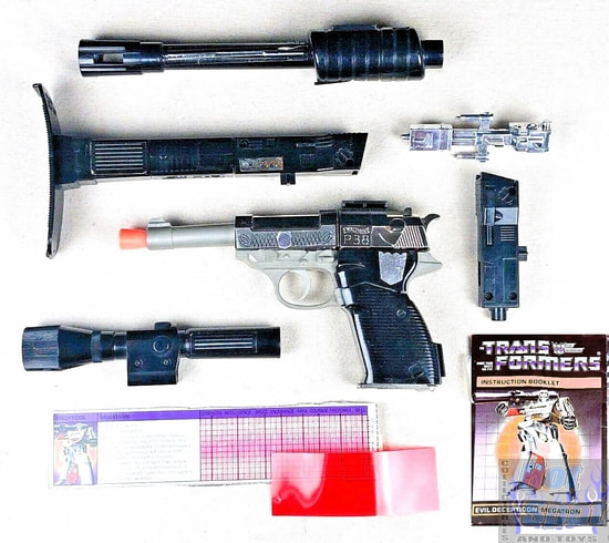 1984 G1 Decepticon Megatron Figure Parts