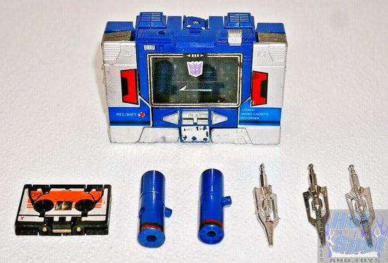 1984 G1 Decepticon Communicator Soundwave Parts