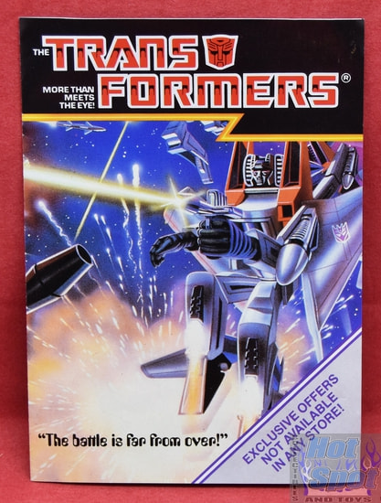 1985 Transformers Catalog Exclusive Offers Mail Away Insert Brochure