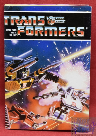 1984 Transformers G1 Catalog Insert Brochure