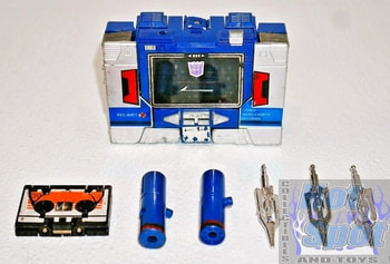 1984 G1 Decepticon Communicator Soundwave Parts