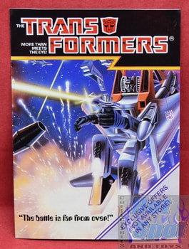 1985 Transformers Catalog Exclusive Offers Mail Away Insert Brochure