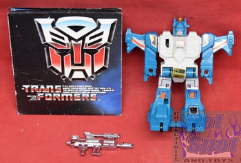 1985 G1 Autobot Jumpstarter Topspin Figure