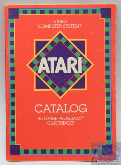 Atari 45 Game Catalog Booklet