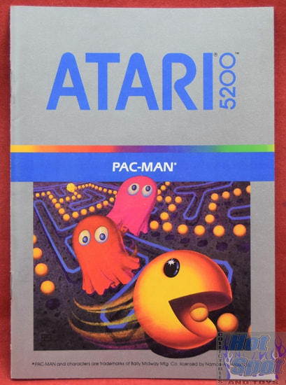 Atari 5200 Pac Man Instruction Booklet