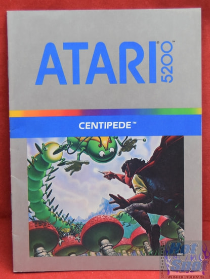 Atari 5200 Centipede Instruction Booklet