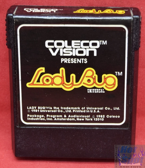 Coleco Vision Lady Bug Game Cartridge